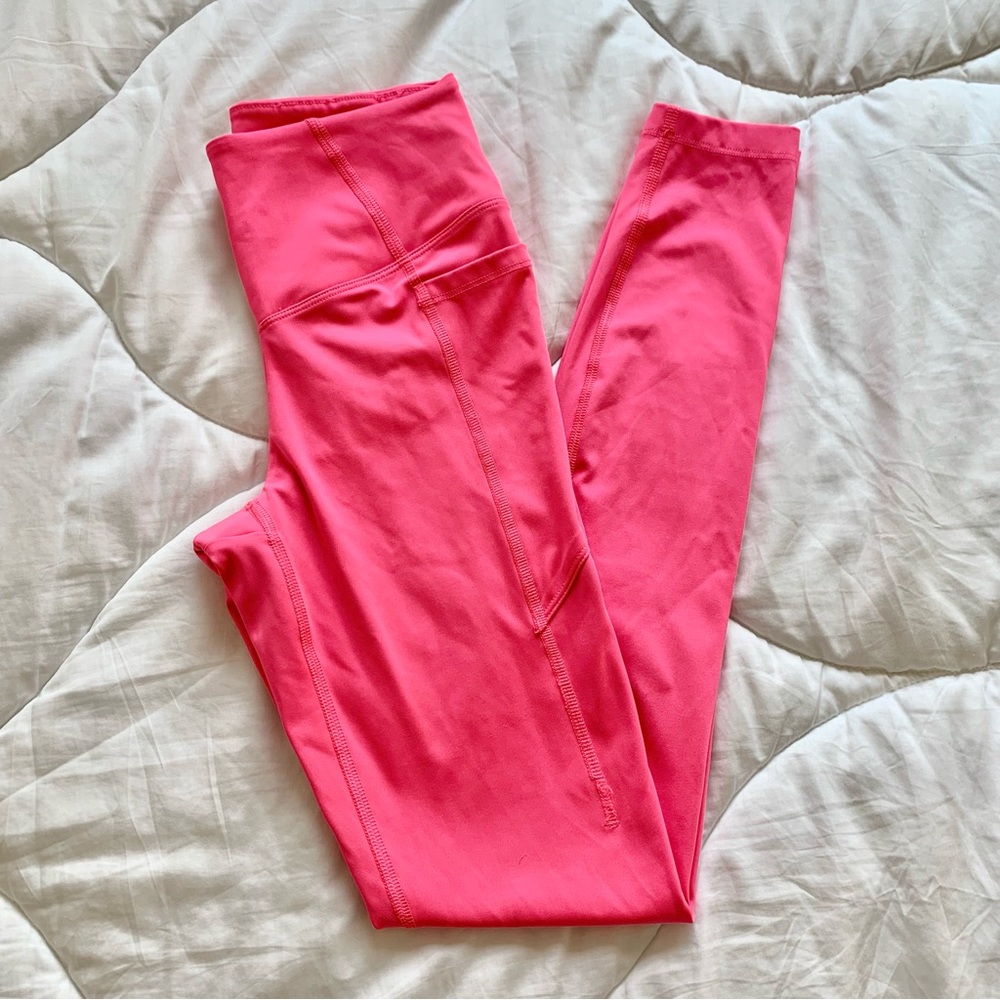 💫3/$20 Pink Activewear Hot Pink Leggings